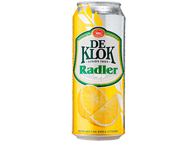 De Klok Radler citroen 2.0 bier