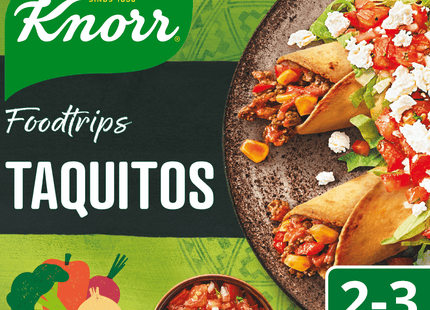 Knorr World dishes Food trips taquitos