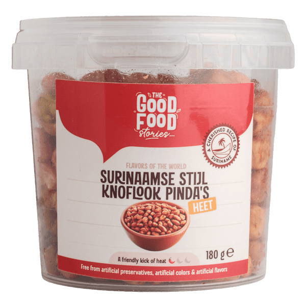 The GoodFood Stories Pinda Knoflook & Hot