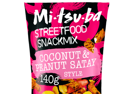 Mitsuba Street food snack mix coconut &amp; peanut