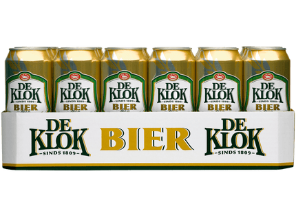 De Klok Beer can