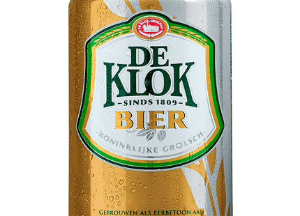 De Klok Beer can