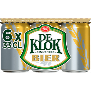 De Klok Bierdose