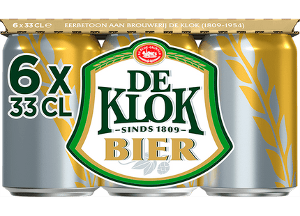 De Klok Bier blik  Dutchshopper