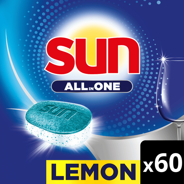 Sun Dishwasher Tablets all-in-1 lemon