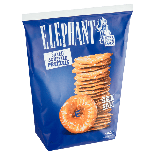 Elefantenbrezel mit Meersalz