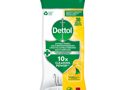 Dettol Antibacterial multi-cleaner wipes