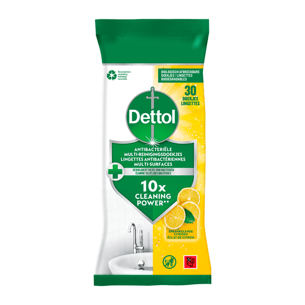 Dettol antibakterielle Mehrzwecktücher