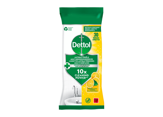 Dettol Antibacteriële multi-reinigersdoekjes