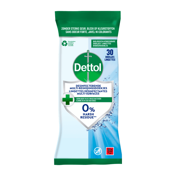 Dettol Desinfecterende multi-reingingsdoekjes
