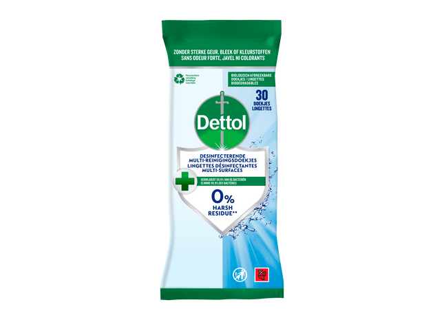 Dettol Desinfecterende multi-reingingsdoekjes