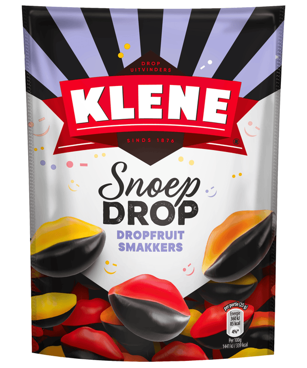 Klene Snoepdrop dropfruit smakkers