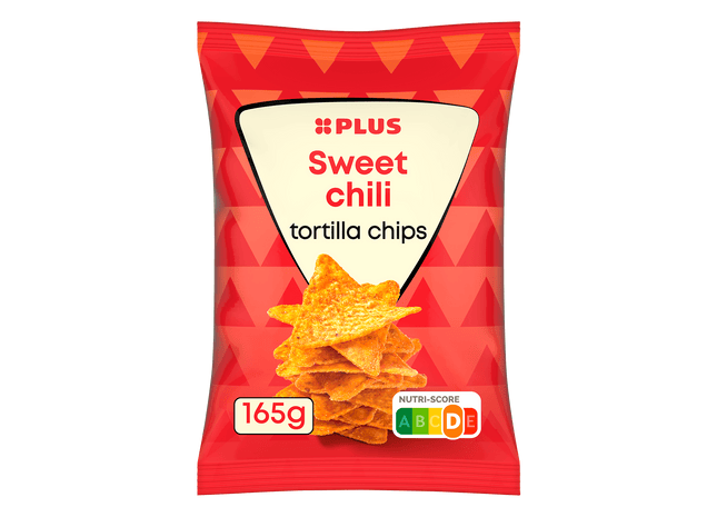 Tortilla chips sweet chili