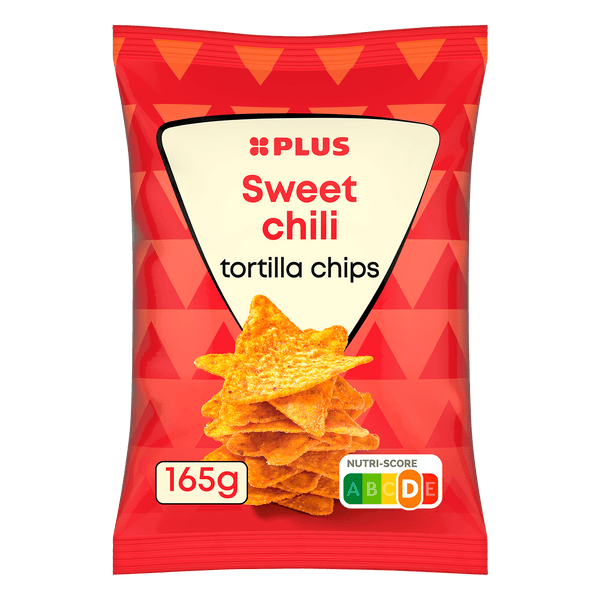 Tortilla chips sweet chili