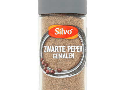 Silvo Peper zwart gemalen