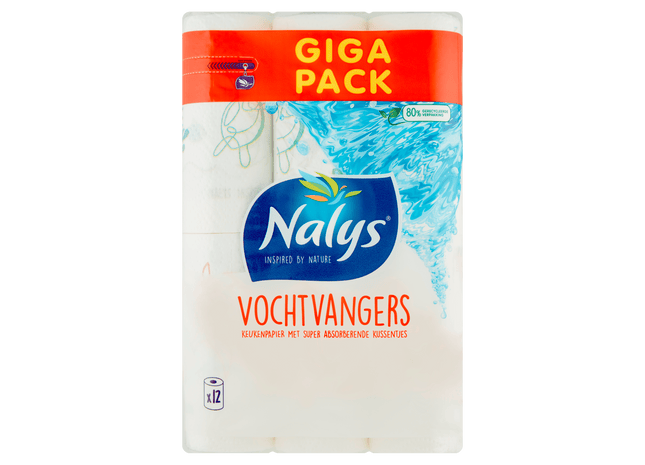NALYS Keukenpapier met vochtvangers decor