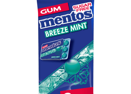 Mentos Gum Breeze Mint Blister