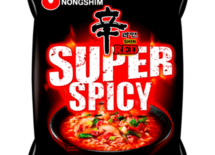 Nongshim Instant noedels shin red super spicy