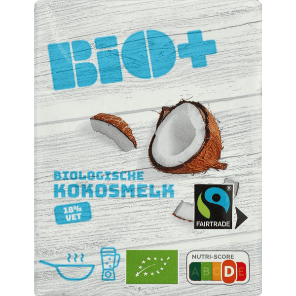 BIO+ Kokosmilch 18% Fett