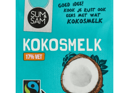 Sum en Sam Kokosmelk 17% vet