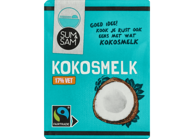 Sum en Sam Kokosmelk 17% vet