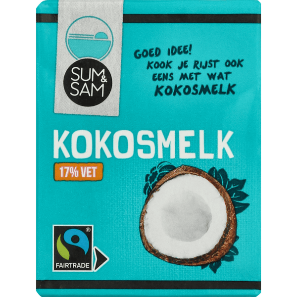 Sum en Sam Kokosmilch 17% Fett