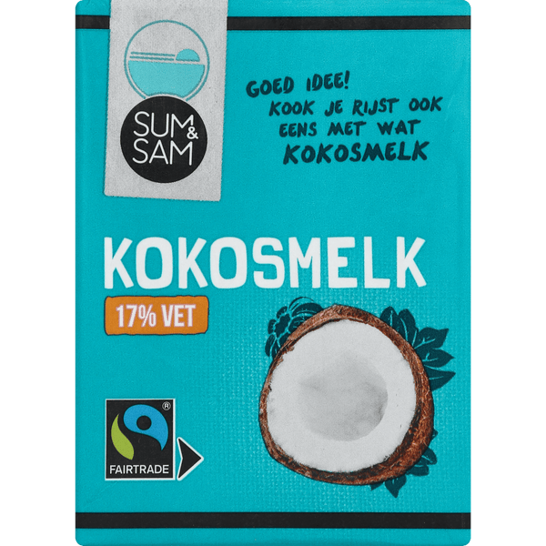 Sum en Sam Kokosmilch 17% Fett