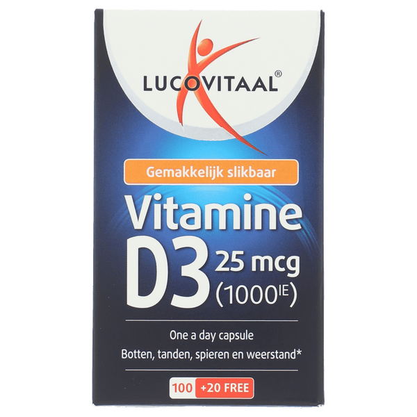 Lucovitaal Vitamin D3 25mcg
