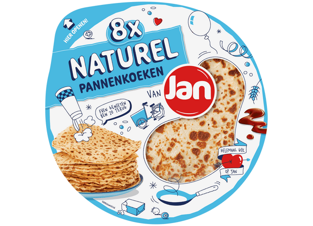 Jan Pannenkoeken naturel