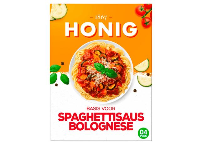 Honig Mix voor spaghettisaus bolognese