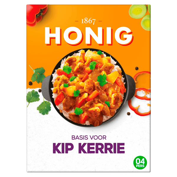 Honig Mix voor kip kerrie