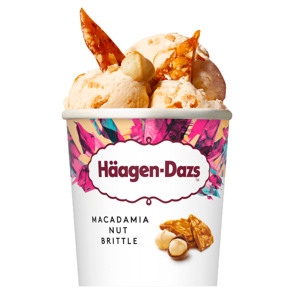 Haagen Dazs Macademia nut brittle