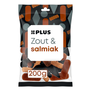 Zout en salmiak dropmix