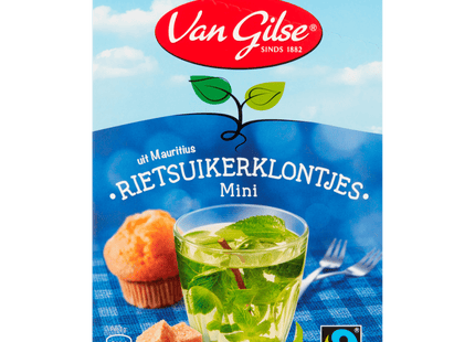 Van Gilse Fairtrade cane sugar cubes