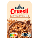 Quaker Cruesli cookies & cream