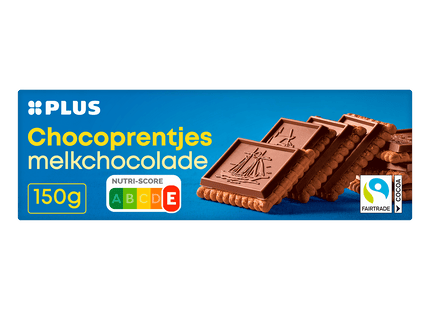 Chocoprentjes melk Fairtrade