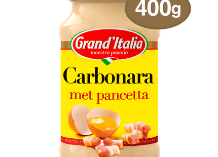 Grand'Italia Carbonara pasta sauce