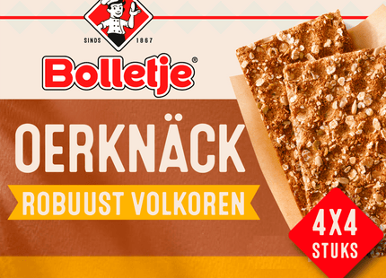 Bolletje Knackebrod primal knack, robust whole wheat