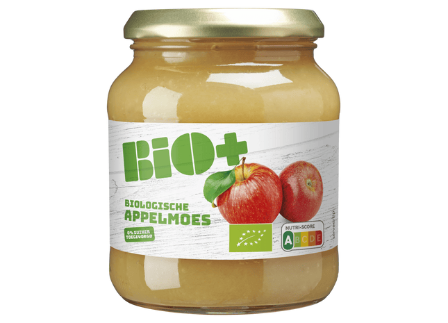 BIO+ Appelmoes zonder toegevoegd suiker