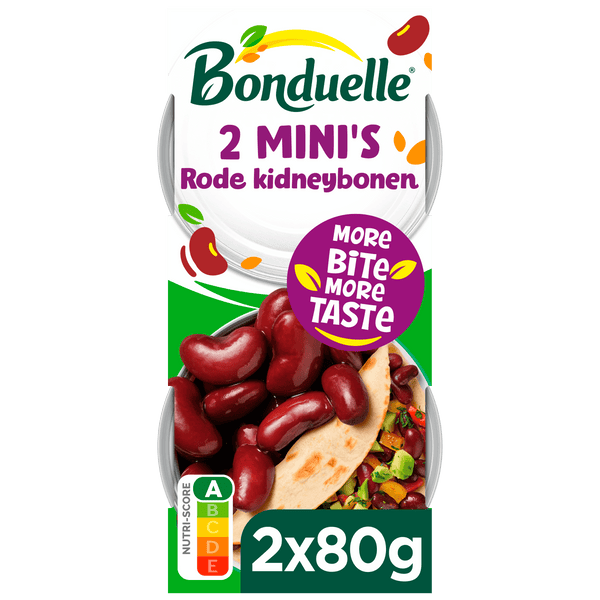 Bonduelle Red kidney beans 2 mini cans