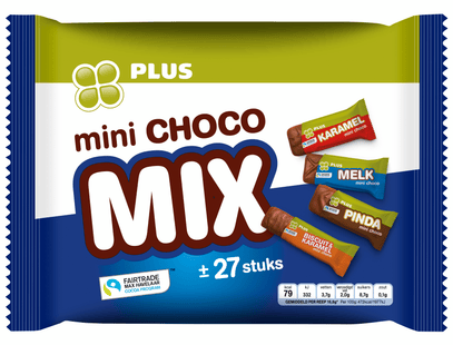 Chocolade Mini choco mix Fairtrade