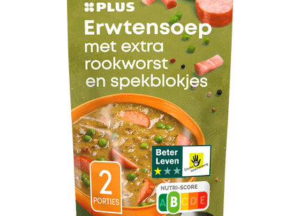 Soup in bag pea soup