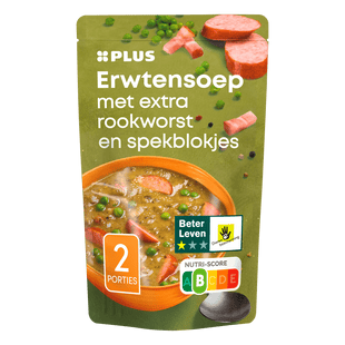 Suppe im Beutel Erbsensuppe