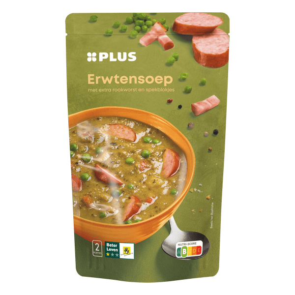 Suppe im Beutel Erbsensuppe