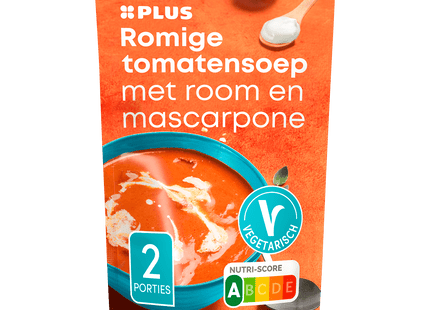 Soup in bag creamy tomato soup