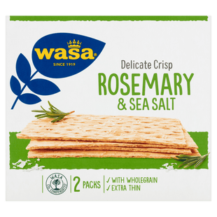 Wasa Delicate Crisp Rosmarin &amp; Meersalz