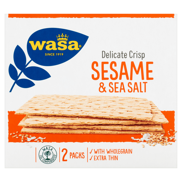 Wasa Zart Knusprig Sesam & Meersalz