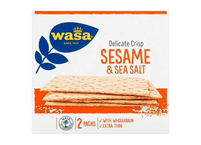 Wasa Delicate Crisp Sesam & Sea Salt