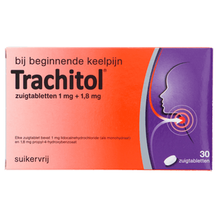 Trachitol Zuigtabletten 1 mg + 1,8 mg