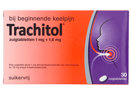 Trachitol Lozenges 1 mg + 1.8 mg